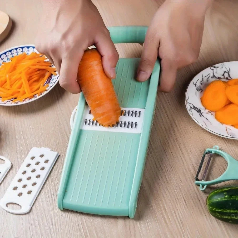 5-in-1 Vegetable Chopper & Slicer