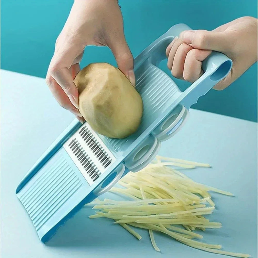 5-in-1 Vegetable Chopper & Slicer