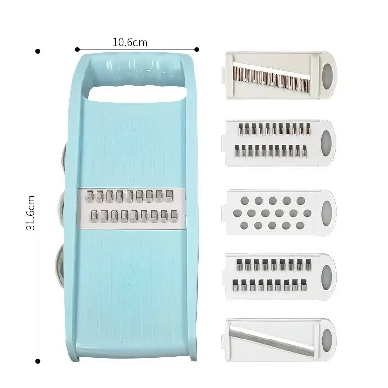 5-in-1 Vegetable Chopper & Slicer