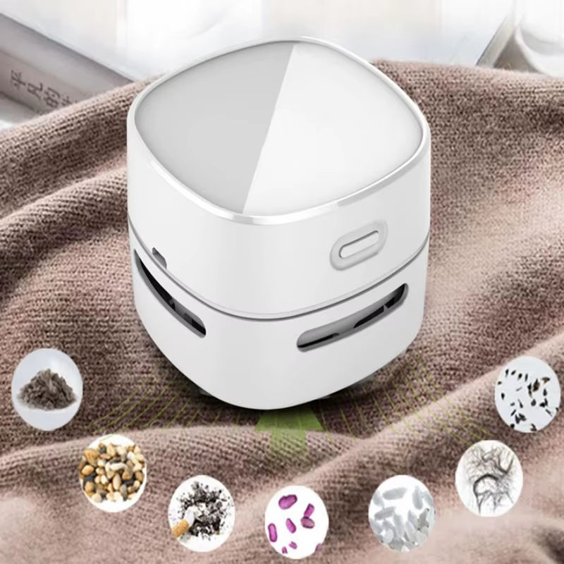Cordless Mini Desktop Vacuum Cleaner